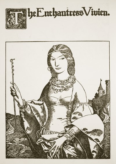 The Enchantress Vivien (illustration from 